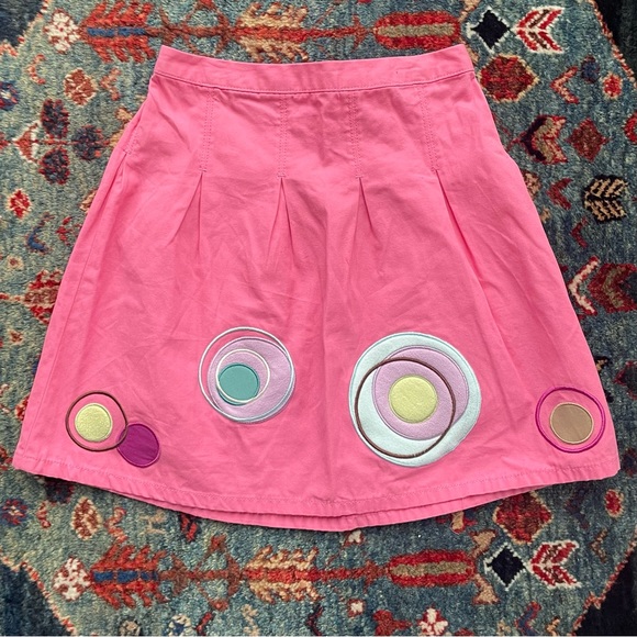 Hanna Andersson Other - Hanna Andersson Size 8 (130 cm Euro) Adorable A-Line Textured Skirt EUC